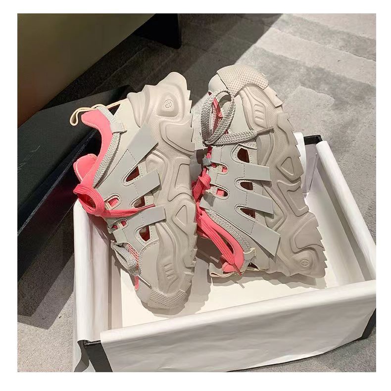 Giày Thể Thao Đế Mềm Phối Lưới Thoáng Khí Thời Trang Cho Nữ