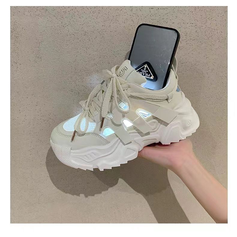 Giày Thể Thao Đế Mềm Phối Lưới Thoáng Khí Thời Trang Cho Nữ