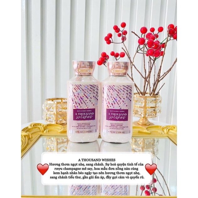 Body Lotion Bath & Body Works.