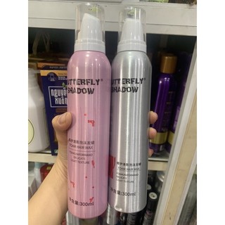 Keo mousse bọt tạo kiểu tóc mềm butterfly 300ml