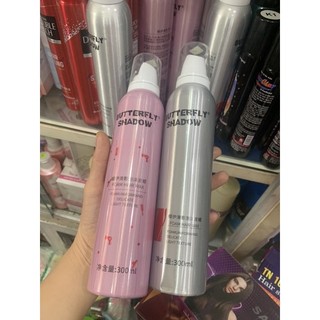 Keo Mousse Bọt Tạo Kiểu Tóc Mềm Butterfly (Mus Bạc) 300ml