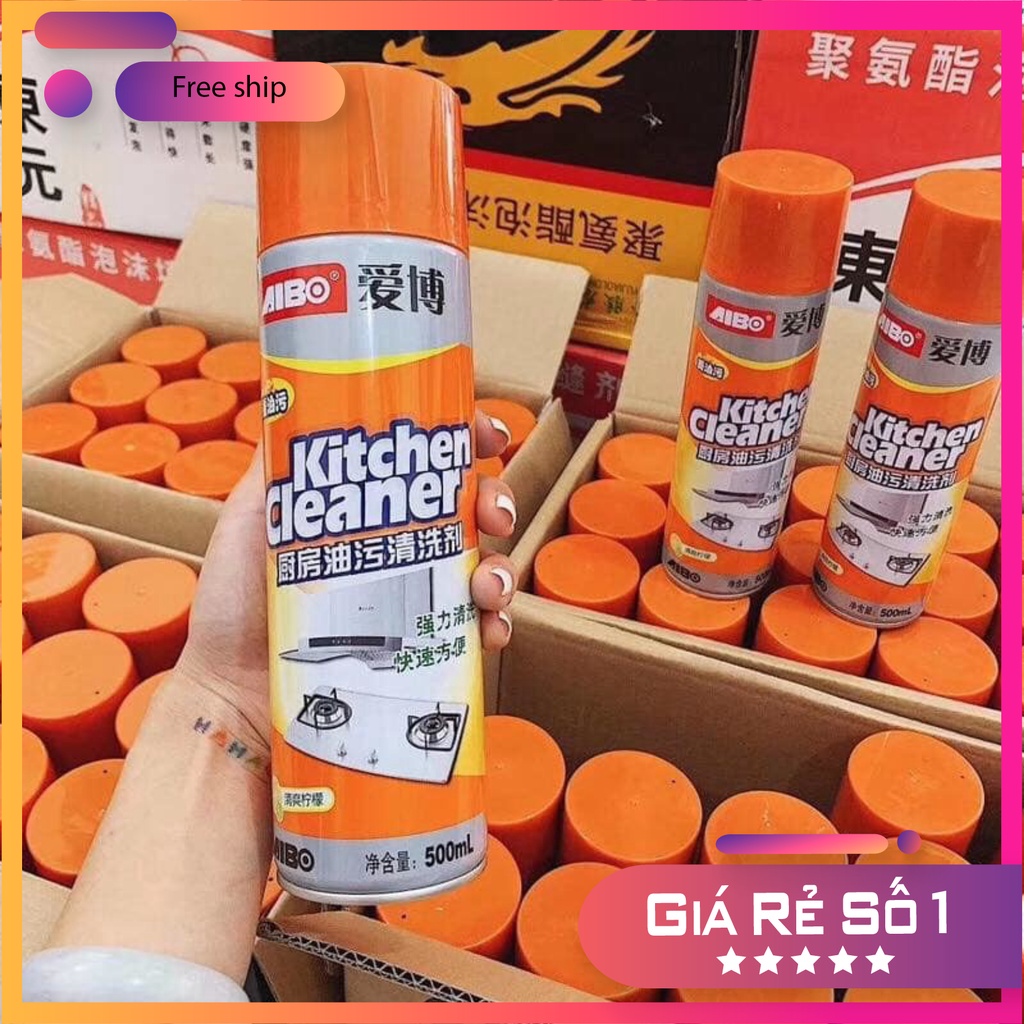 CHAI XỊT TẨY RỬA NHÀ BẾP KITCHEN CLEANER TẨY RỬA SIÊU SẠCH