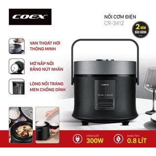Nồi cơm điện cơ 0.8L Coex CR-3412