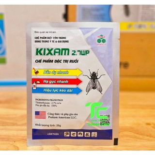 Thuốc diệt ruồi Kixam 2.7wp gói 20g