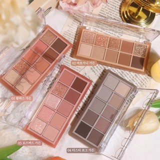 Bảng Phấn Mắt 10 Màu Siêu Lấp Lánh Romand Better Than Eye Palette