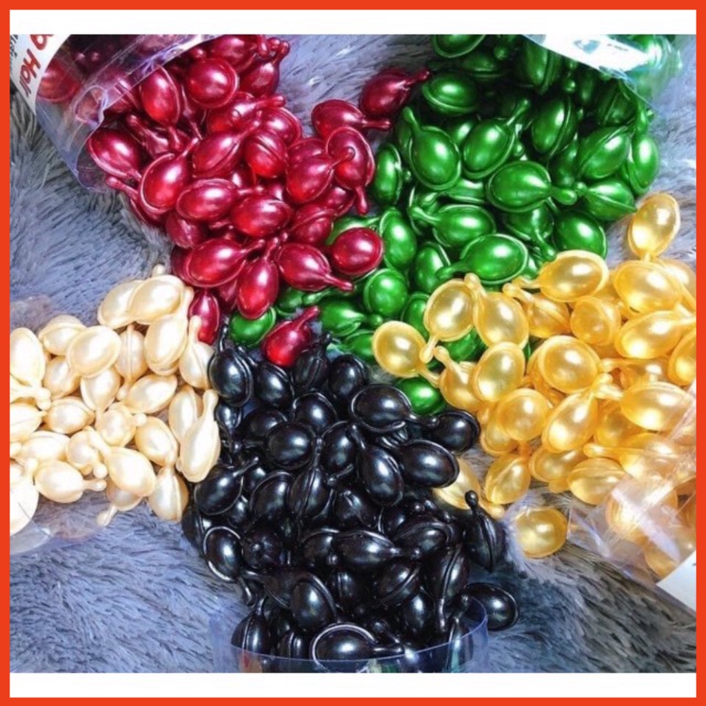 Túi 50 Viên Serum Dưỡng Tóc Super Long Hair Thái