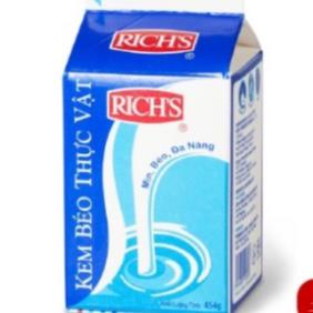 RICH LÙN  Kem béo thực vật Rich lùn 454g giá TỐT NHẤT