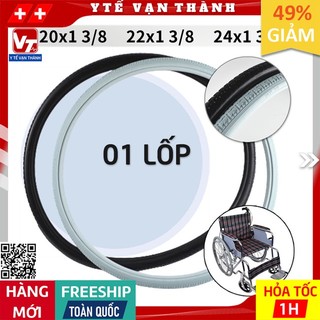 ✅ [HÀNG LOẠI 1] Lốp Xe Lăn Đặc Không Săm Lucass (1 Chiếc) | Vỏ Xe Lăn Lucass Nhiều Kích Cỡ -VT0470