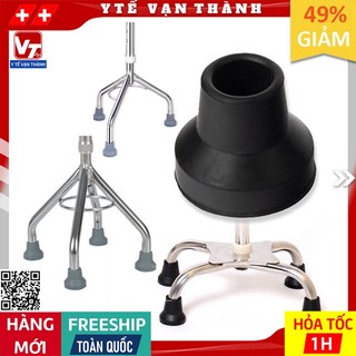 ✅ [PHỤ KIỆN] Cục Đế Cao Su Gậy 4 Chân Lucass | Thay thế cho gậy tương đương bị mòn -VT1118
