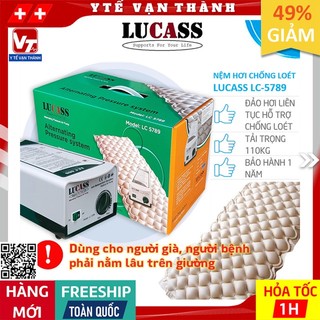 ✅ nệm hơi chống loét lucass lc-5789 | đệm hơi chống loét cho người bệnh -vt0931