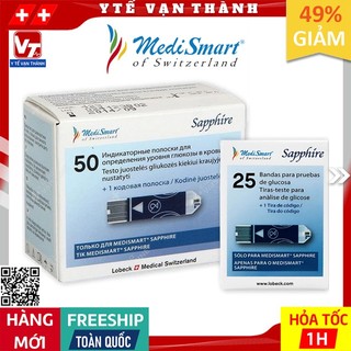 ✅ Que Thử Đường Huyết Medismart Sapphire | Date xa -VT0384