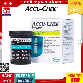 ✅ que thử đường huyết accu-chek instant | | -vt0293