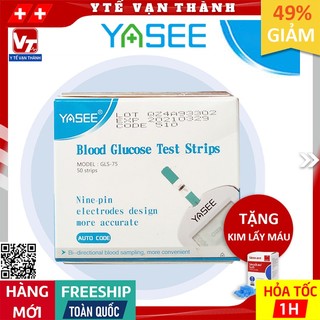 ✅ Que Thử Đường Huyết Yasee | (Tặng Kim) -VT0659