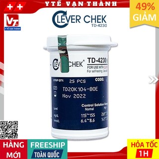 ✅ Que Thử Đường Huyết Clever Chek TD-4230 (DÙNG ĐƯỢC CHO MÁY TD-4125) | Clever Check, CleverCheck, CleverChek -VT0061