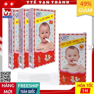 ✅ [LỐC 10 HỘP] Gạc Rơ Lưỡi Đông Pha (Hộp 5 Miếng) -VT0648