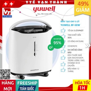 ✅ Máy Tạo Oxy Yuwell 8F-5AW (5 Lít, Có Xông, Có Remote) | Bảo hành chính hãng 12 tháng -VT0680