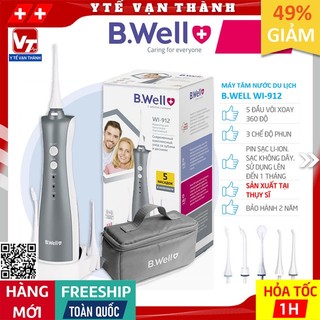 ✅ Máy Tăm Nước Cầm Tay B.Well WI-912 (Thụy Sĩ) | BẢO HÀNH 2 NĂM ( BWell , B-Well ) -VT0623