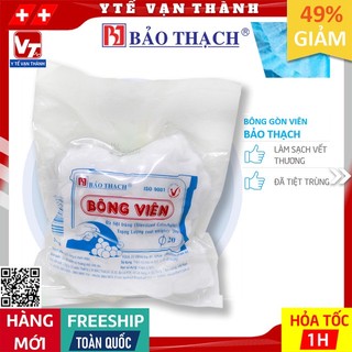 ✅ Bông Gòn Viên Bảo Thạch (Bịch nhỏ) | Hoặc Nhãn Hiệu Tương Đương -VT0214