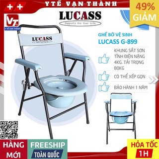 ✅ [GIAO TỈNH] Ghế Bô Vệ Sinh Lucass G-899 (G899) | Cho Người Già, Người Bệnh -VT0141
