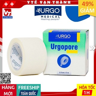 ✅ Băng Keo Giấy Y Tế Dùng Cho Da Nhạy Cảm Urgo Urgopore | Không gây kích ứng da Thailand -VT0330