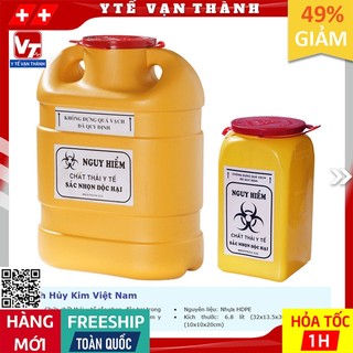 ✅ Bình Hủy Kim Việt Nam | Chứa chất thải y tế sắc nhọn, độc hại -VT0169