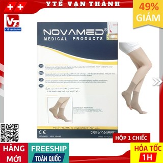 ✅ [CHÍNH HÃNG] Vớ Y Khoa Gót Chân Novamed | Tất Suy Giãn Tĩnh Mạch (Made In Thổ Nhĩ Kỳ) -VT0189