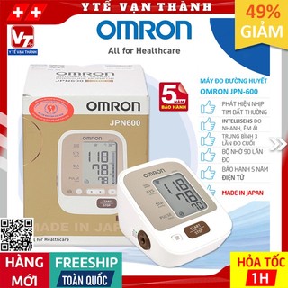 ✅ [MADE IN JAPAN] Máy Đo Huyết Áp Bắp Tay Omron JPN600 (JPN-600) | BẢO HÀNH 5 NĂM -VT0004
