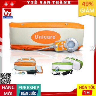✅ [CHÍNH HÃNG] Đai Massage Bụng Có Làm Nóng Unicare UCW-1002 | (Mát xa, Massa) -VT0095