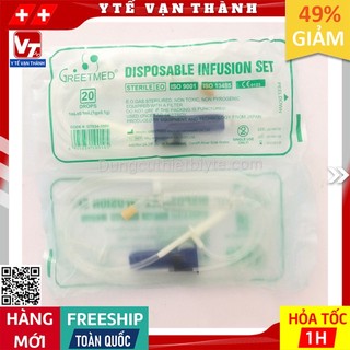 ✅ [LỐC 5 SỢI] Dây Truyền Dịch GreetMed | Hoặc Thương Hiệu Tương Đương -VT0201