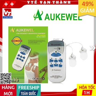 ✅ [CHÍNH HÃNG] Máy Massage Xung Điện Aukewel AK-2000 (4 Miếng Dán) | (Mát xa, Massa) -VT0091