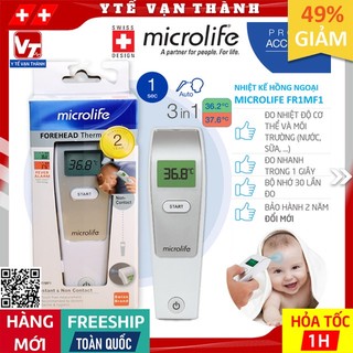✅ Nhiệt Kế Hồng Ngoại Đo Trán Microlife FR1MF1 | BẢO HÀNH 2 NĂM ĐỔI MỚI -VT0017