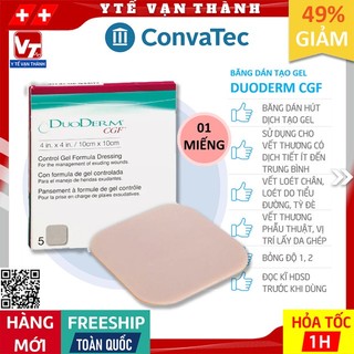 ✅ Miếng Dán Chống Loét DuoDerm CGF | chống lở loét, tỳ vết thương -VT0463