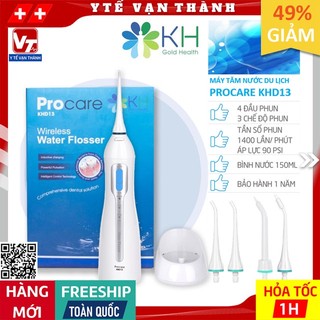 ✅ Máy Tăm Nước Du Lịch Procare KHD13 (KH-D13) | BẢO HÀNH 1 NĂM -VT0582