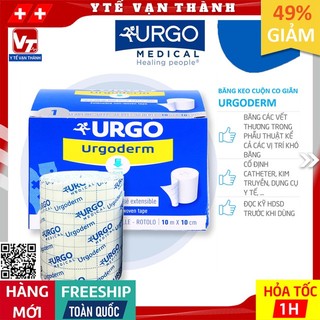 ✅ Băng Keo Y Tế Cuộn Co Giãn Urgo Urgoderm -VT0156