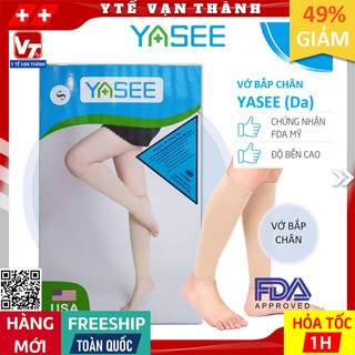 ✅ Vớ Y Khoa Bắp Chân Yasee (Màu Da) | Tất Suy Giãn Tĩnh Mạch -VT0461