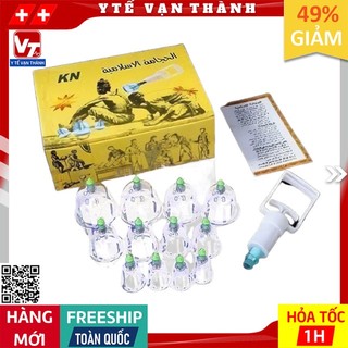✅ Bộ Giác Hơi Không Dùng Lửa Thái Lan (14 Món Cao Cấp) -VT0527