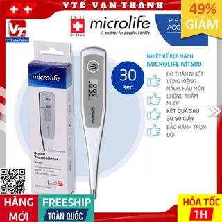 ✅ Nhiệt Kế Điện Tử Dạng Bút Microlife MT500 (MT 500) | BẢO HÀNH TRỌN ĐỜI -VT0716