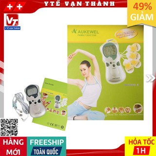✅ [CHÍNH HÃNG] Máy Massage Xung Điện Aukewel AK-2000-II (4 Miếng Dán) | (Mát xa, Massa) -VT0103