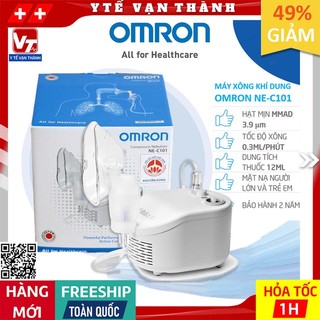 ✅ Máy Xông Khí Dung Mũi Họng Omron NE-C101 (C-101) | BẢO HÀNH 2 NĂM -VT0544