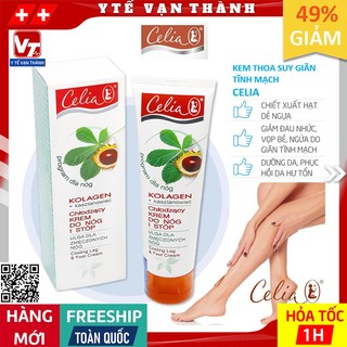 ✅ Kem Thoa Suy Giãn Tĩnh Mạch Celia | Nhập khẩu từ Ba Lan -VT0043