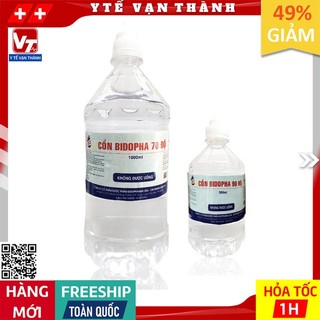 ✅ Cồn Sinh Học Sát Trùng Y Tế BIDOPHA | 70 Độ / 90 Độ, BIDOPHAR, BIMIPHAR,… -VT0136
