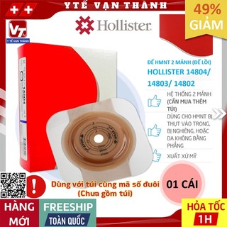 ✅ Đế Hậu Môn Nhân Tạo 2 Mảnh Hollister 14802 14803 14804 (Đế Lồi) | Túi Phân, Hậu Môn Tạm  -VT0302