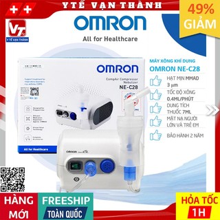 ✅ Máy Xông Khí Dung Mũi Họng Omron NE-C28 | BẢO HÀNH 2 NĂM -VT0541