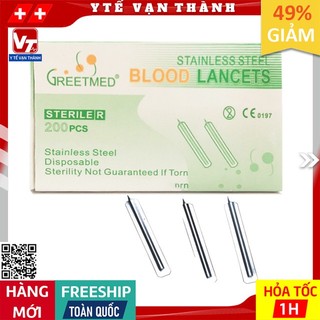 ✅ Kim Lấy Máu Sống, Kim Lấy Mụn GreetMed -VT0417