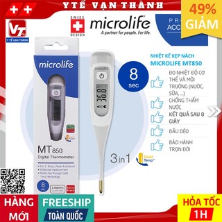 ✅ Nhiệt Kế Điện Tử Dạng Bút Microlife MT850 (MT 850) | BẢO HÀNH TRỌN ĐỜI -VT0143