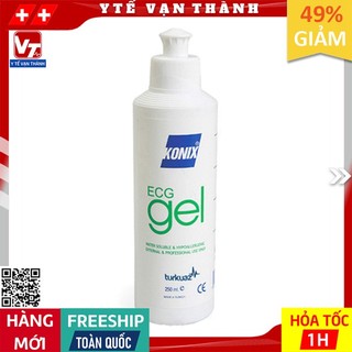 ✅ Gel Siêu Âm, Gel Lạnh Triệt Lông Konix ECG Gel (Chai Nhỏ) -VT0653