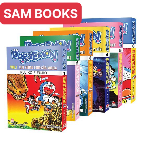 Doraemon truyện dài tập 1 đến 24 trọn bộ tặng kèm móc khóa Doraemon đáng yêu