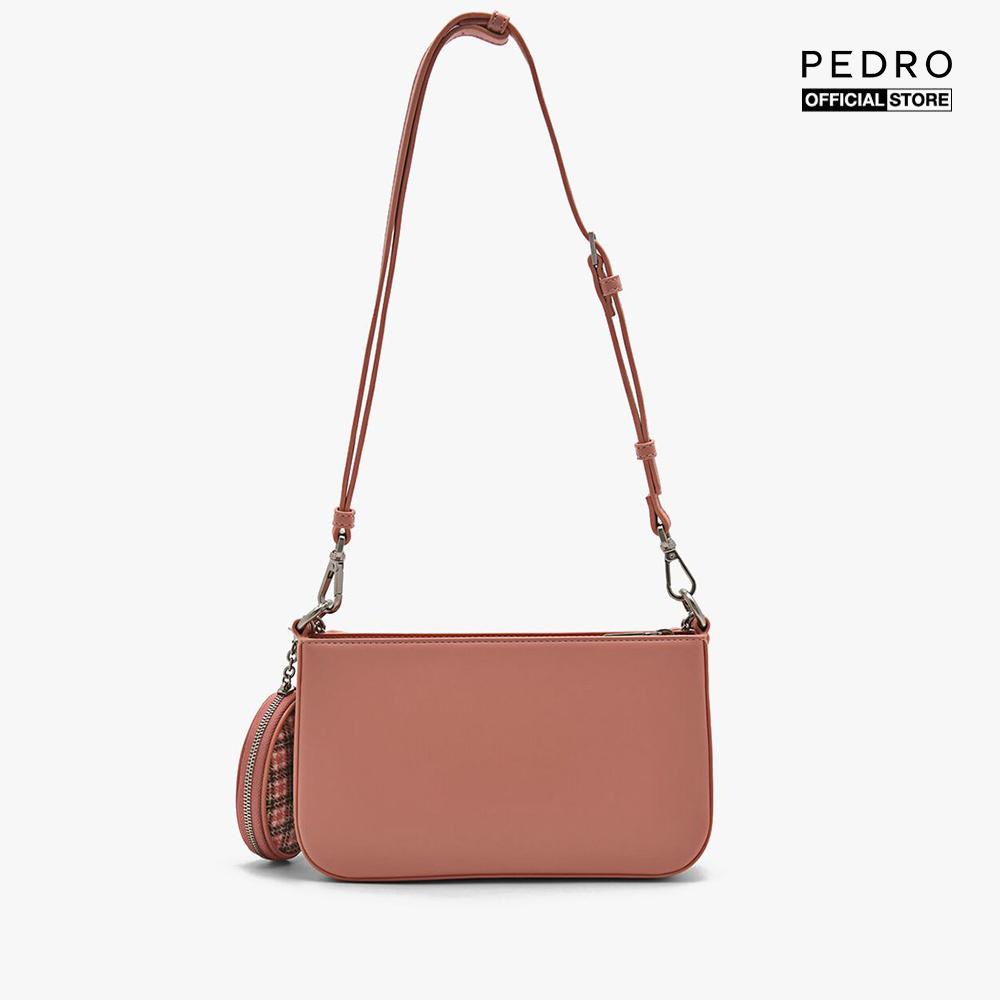 PEDRO - Túi đeo chéo nữ Dilone Houndstooth Double Flap PW2-75210093-5-50