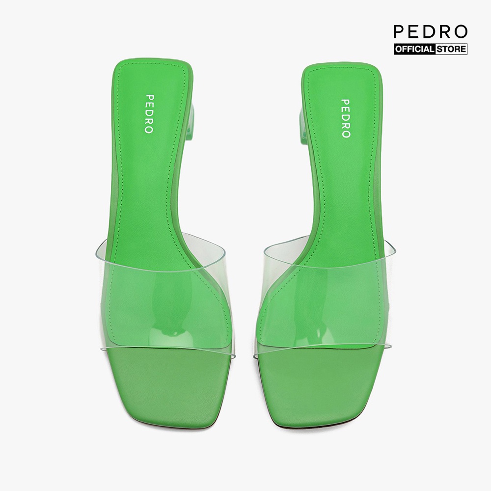 PEDRO - Giày mules cao gót nữ mũi vuông thời trang PW1-26760040-12