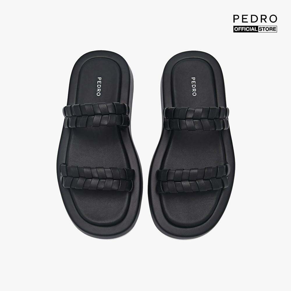 PEDRO - Dép nữ quai ngang đôi mũi tròn hiện đại PW1-65110067-01
